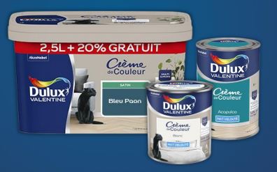 DULUX VALENTINE : Offre Crème de Couleur